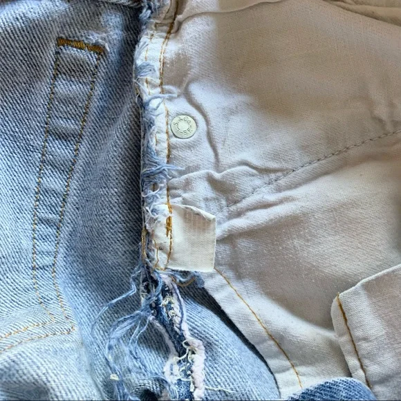 80s Levi’s 501’s Thrashed/Embellished - Picture 12 of 14